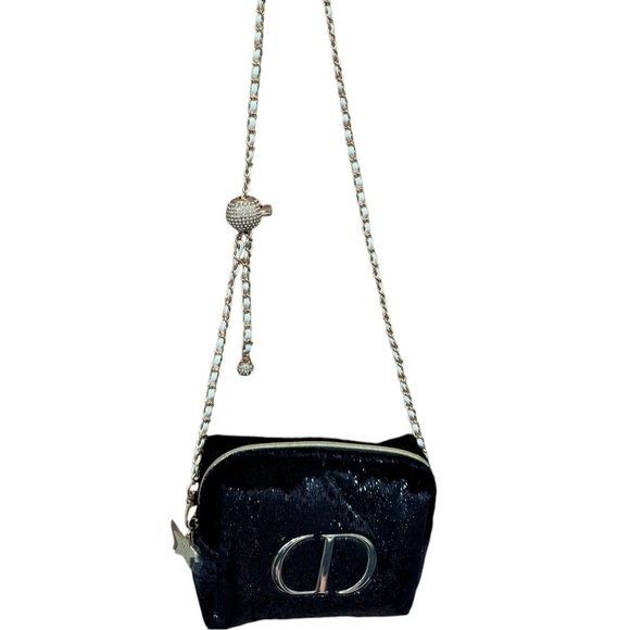 Chain Handbag strap, PU Leather Gold Chain Adjustable - Picture 2 of 4